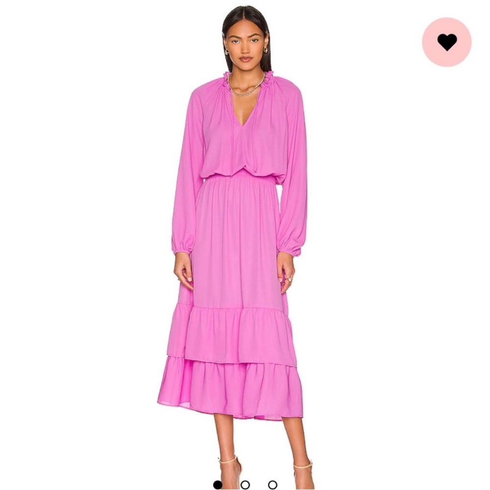 Mumu Cait Midi Dress x Revolve